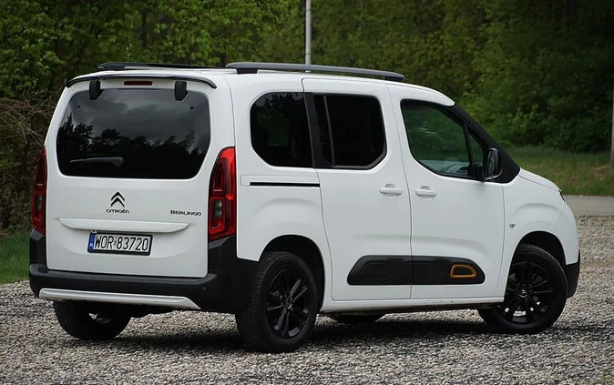 Citroen Berlingo cena 71500 przebieg: 157000, rok produkcji 2021 z Kętrzyn małe 781